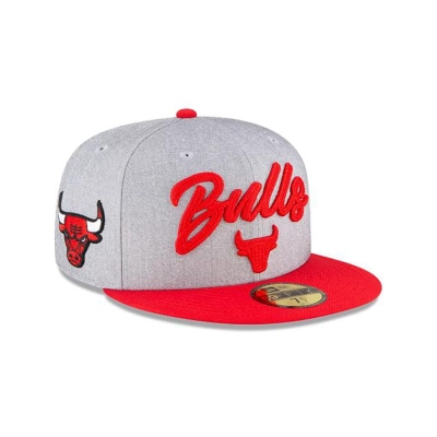 Sapca New Era Chicago Bulls NBA NBA Draft 59FIFTY Fitted - Gri